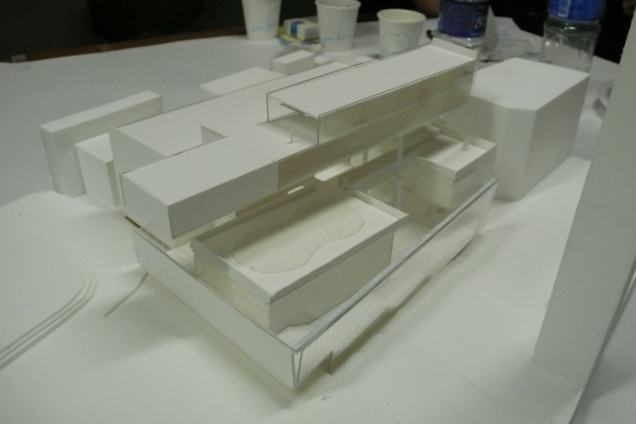 임유빈의 명동문화센터 도로측조감