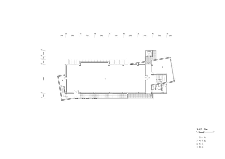 3층평면도
