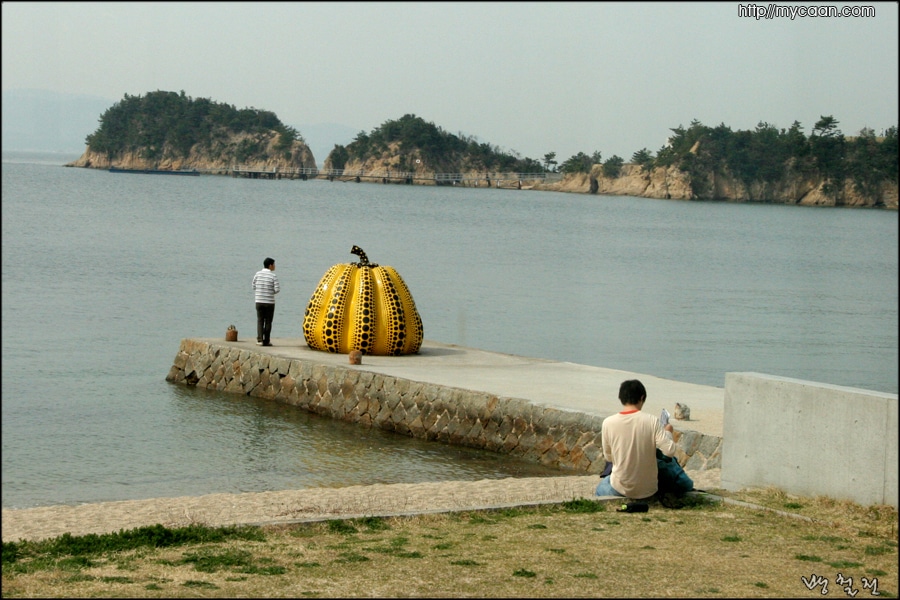 노란 호박 (Yellow Pumpkin)환경조각