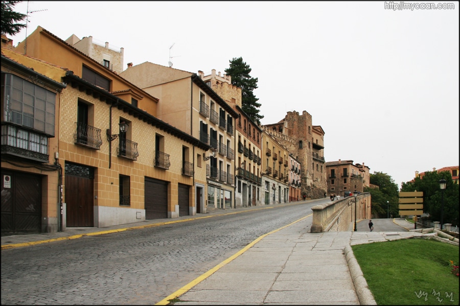 로마수도교부근 도시모습