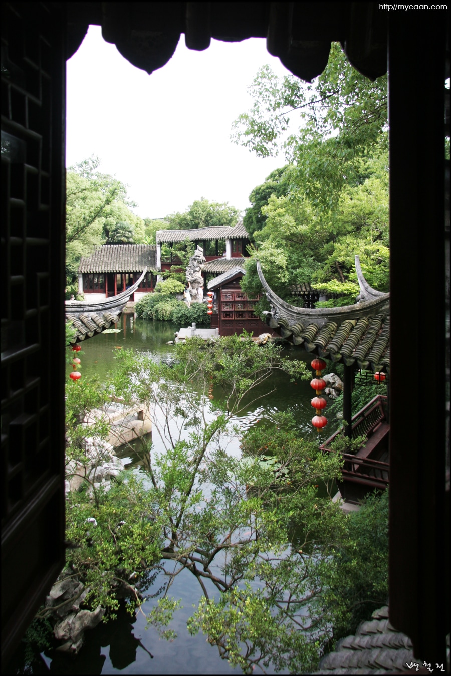 퇴사원의 원림풍경