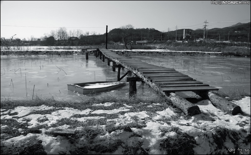 양수리의 겨울